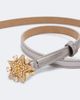 Dolce&Gabbana Dolce&Gabbana Embellished metallic leather belt - 2