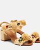 Dolce&Gabbana Dolce&Gabbana Embellished raffia-effect sandals - 1