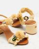 Dolce&Gabbana Dolce&Gabbana Embellished raffia-effect sandals - 5