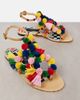 Dolce&Gabbana Dolce&Gabbana Embellished raffia sandals - 5