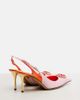 Dolce&Gabbana Dolce&Gabbana Embellished satin slingback pumps - 3