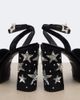 Dolce&Gabbana Dolce&Gabbana Embellished velvet platform sandals - 6