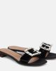 Dolce&Gabbana Dolce&Gabbana Embellished velvet slides - 1