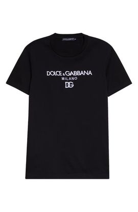 Dolce&Gabbana Dolce&Gabbana Embroidered DG Logo T-Shirt