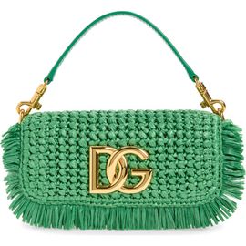Dolce&Gabbana Dolce&Gabbana Faux Raffia Shoulder Bag
