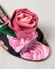 Dolce&Gabbana Dolce&Gabbana Floral-appliqué brocade slides - 5