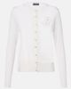 Dolce&Gabbana Dolce&Gabbana Floral-appliqué silk cardigan - 1