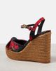 Dolce&Gabbana Dolce&Gabbana Floral canvas espadrille wedges - 5