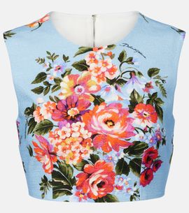 Dolce&Gabbana Dolce&Gabbana Floral cotton top