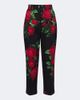 Dolce&Gabbana Dolce&Gabbana Floral cropped cotton straight pants - 1