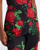 Dolce&Gabbana Dolce&Gabbana Floral cropped cotton straight pants - 3