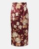 Dolce&Gabbana Dolce&Gabbana Floral high-rise satin midi skirt - 1