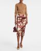 Dolce&Gabbana Dolce&Gabbana Floral high-rise satin midi skirt - 2