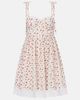 Dolce&Gabbana Dolce&Gabbana Floral lace-trimmed cotton-blend poplin minidress - 1
