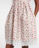 Dolce&Gabbana Dolce&Gabbana Floral lace-trimmed cotton-blend poplin minidress - 5