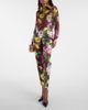 Dolce&Gabbana Dolce&Gabbana Floral low-rise cotton-blend pants - 2