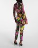Dolce&Gabbana Dolce&Gabbana Floral low-rise cotton-blend pants - 3