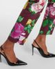 Dolce&Gabbana Dolce&Gabbana Floral low-rise cotton-blend pants - 5