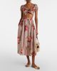 Dolce&Gabbana Dolce&Gabbana Floral pleated cotton midi skirt - 2