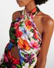 Dolce&Gabbana Dolce&Gabbana Floral scarf-detail silk top - 3