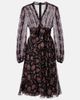 Dolce&Gabbana Dolce&Gabbana Floral shirred silk midi dress - 1