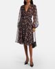 Dolce&Gabbana Dolce&Gabbana Floral shirred silk midi dress - 2