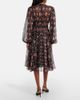 Dolce&Gabbana Dolce&Gabbana Floral shirred silk midi dress - 3