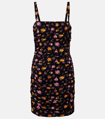 Dolce&Gabbana Dolce&Gabbana Floral silk-blend charmeuse minidress