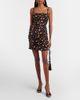 Dolce&Gabbana Dolce&Gabbana Floral silk-blend charmeuse minidress - 2