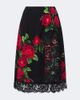 Dolce&Gabbana Dolce&Gabbana Floral silk and cotton-blend midi skirt - 1