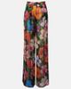 Dolce&Gabbana Dolce&Gabbana Floral silk chiffon wide-leg pants - 1