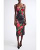 Dolce&Gabbana Dolce&Gabbana Floral Silk Satin Midi Dress - 1