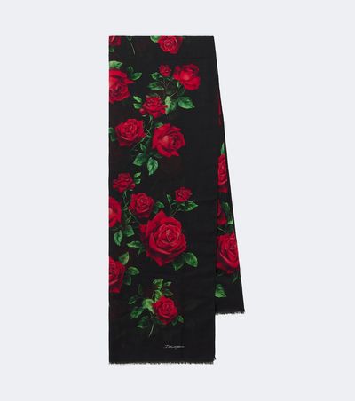 Dolce&Gabbana Dolce&Gabbana Floral silk scarf