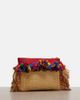 Dolce&Gabbana Dolce&Gabbana Fringed raffia-effect pouch - 4