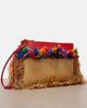 Dolce&Gabbana Dolce&Gabbana Fringed raffia-effect pouch - 6