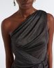 Dolce&Gabbana Dolce&Gabbana Gathered one-shoulder lamé gown - 3