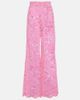 Dolce&Gabbana Dolce&Gabbana High-rise lace wide-leg pants - 1