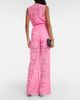 Dolce&Gabbana Dolce&Gabbana High-rise lace wide-leg pants - 3