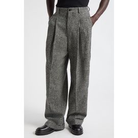 Dolce&Gabbana Dolce&Gabbana Houndstooth Pleated Wide Leg Trousers