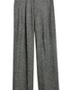 Dolce&Gabbana Dolce&Gabbana Houndstooth Pleated Wide Leg Trousers - 5