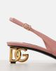 Dolce&Gabbana Dolce&Gabbana Jackie 40 patent leather slingback pumps - 5