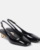 Dolce&Gabbana Dolce&Gabbana Jackie DG 40 patent leather slingback pumps - 1
