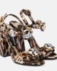 Dolce&Gabbana Dolce&Gabbana Keira 105 leopard-print satin sandals - 1