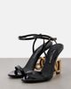 Dolce&Gabbana Dolce&Gabbana Keira logo patent leather sandals - 5