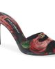 Dolce&Gabbana Dolce&Gabbana Keira Rose Print Slide Sandal - 1