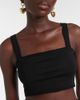 Dolce&Gabbana Dolce&Gabbana Knitted silk crop top - 4