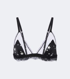 Dolce&Gabbana Dolce&Gabbana Lace-trimmed printed bra