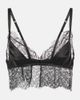 Dolce&Gabbana Dolce&Gabbana Lace-trimmed satin bralette - 1