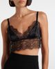 Dolce&Gabbana Dolce&Gabbana Lace-trimmed satin bralette - 4