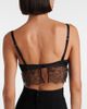 Dolce&Gabbana Dolce&Gabbana Lace-trimmed satin bralette - 5